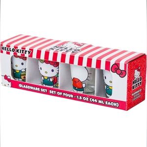 Hello Kitty Shot Glasses - Set of 4